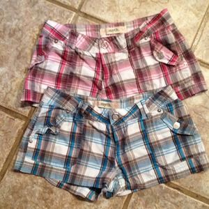 2 pair of shorts