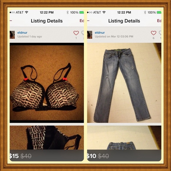 Bundle bra and jeans
