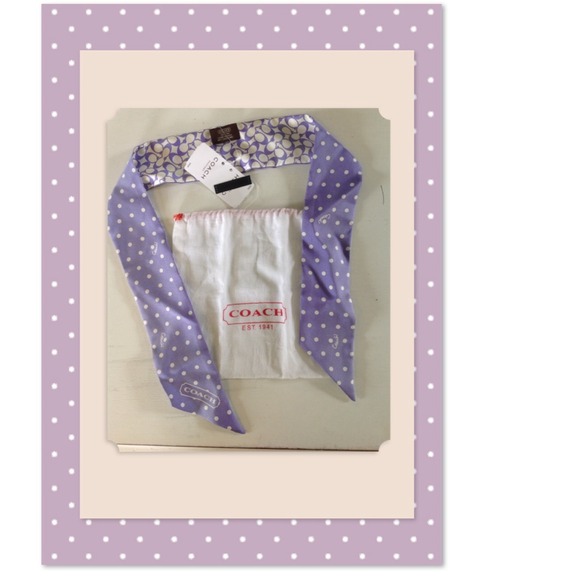 SOLD! NWT Coach Scarf