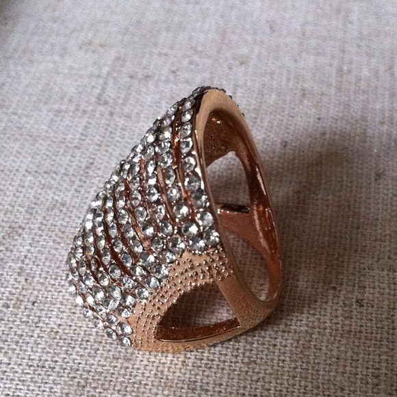 Crystal Rows Ring - Picture 2 of 2