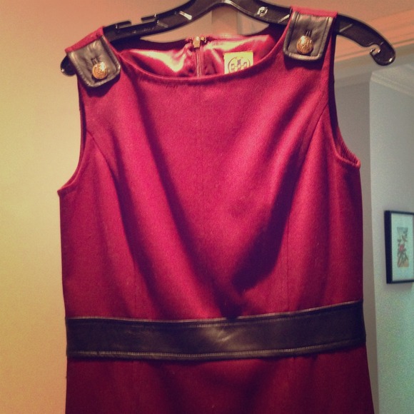 NWT Tory Burch dark Plum Celeste Dress size 6