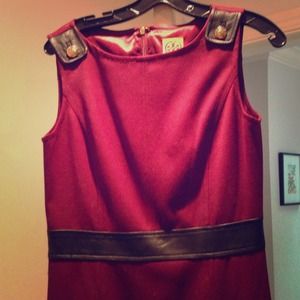 NWT Tory Burch dark Plum Celeste Dress size 6