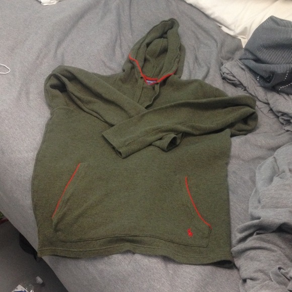 Polo Flannel Hoodie M