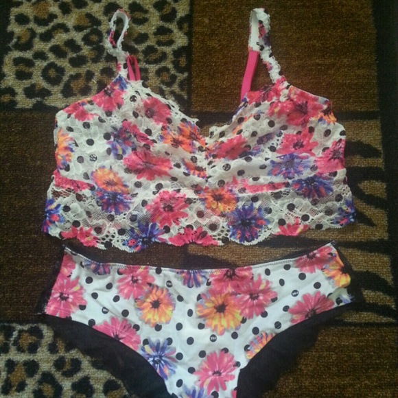 PINK Bralette & Panty