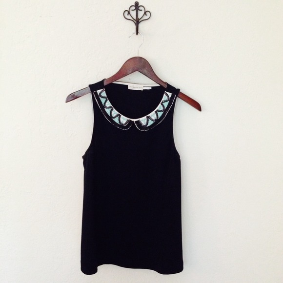 Anthropologie Addison Story Collared Shell