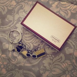 COACH Summer Themed Keychain