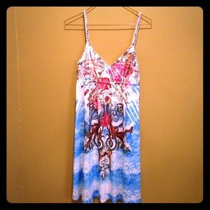 Beautiful colorful summer dress!!