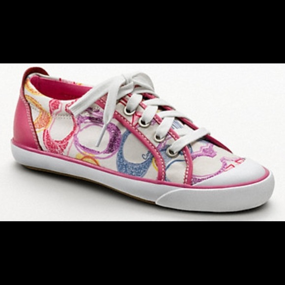 Coach Shoes, Barrett Poppy Sneaker Size 8M