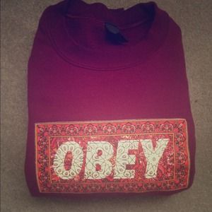 Obey crewneck sweatshirt