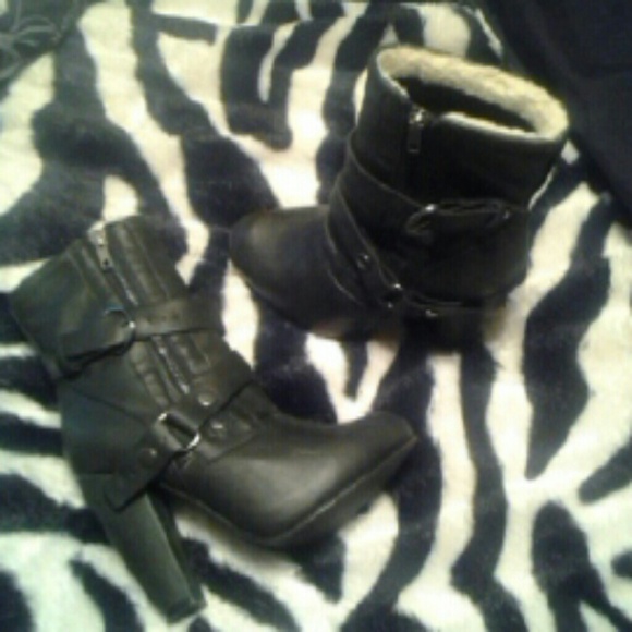 Black Charlotte Boots