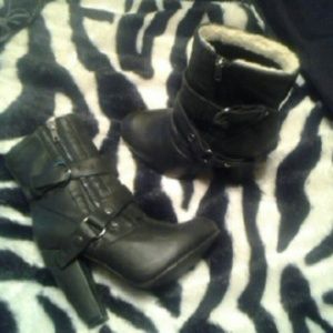 Black Charlotte Boots