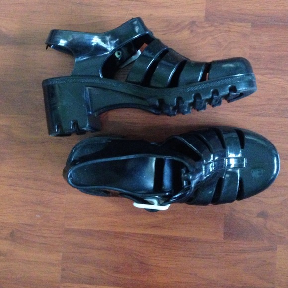 JuJu Jelly Heeled Sandals