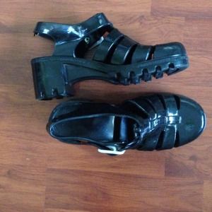 JuJu Jelly Heeled Sandals