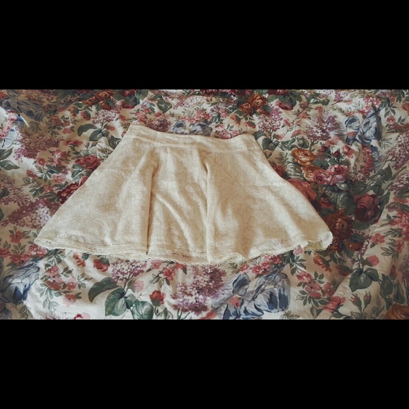 Urban outfitters white skirt