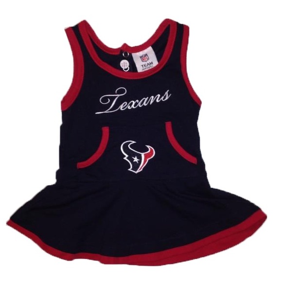 Official NFL Texans Baby Girl Cheerleader Dress