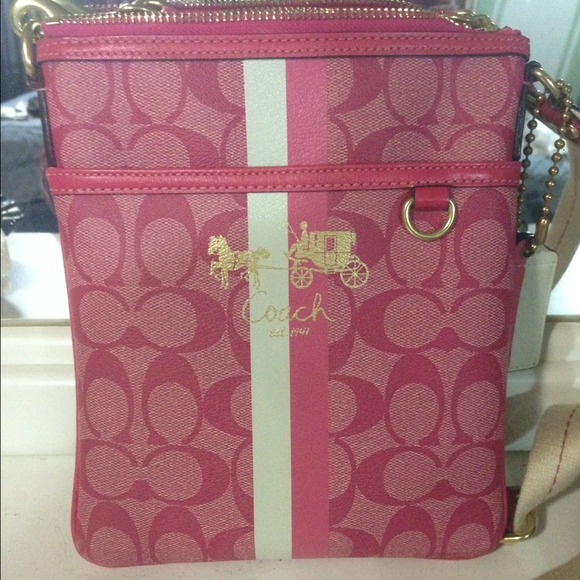 Pink Coach bag