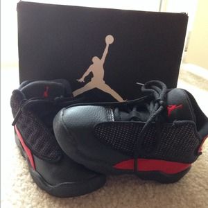 JORDAN 13 RETRO (TD) RED/BLACK