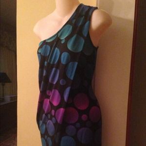 Diane von Furstenberg Dresses - Diane Von Furstenberg DVF calypso dot draped dress Diane von Furstenberg Dresses - Diane Von Furstenberg DVF calypso dot draped dress