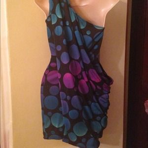 Diane von Furstenberg Dresses - Diane Von Furstenberg DVF calypso dot draped dress Diane von Furstenberg Dresses - Diane Von Furstenberg DVF calypso dot draped dress