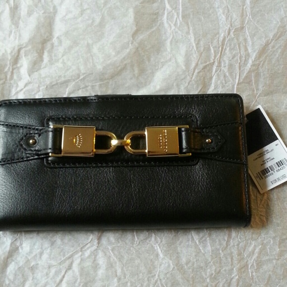 Juicy Couture Black Large Wallet