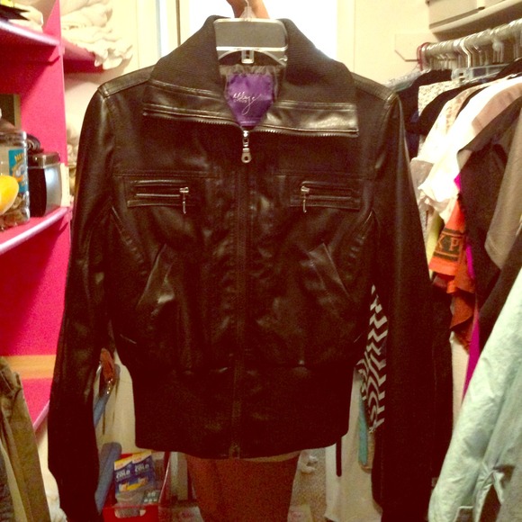 Miley and Max Faux Leather Jacket - Picture 1 of 2