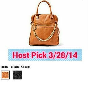 Host Pick 3/28/14 Cognac satchel Price Cut