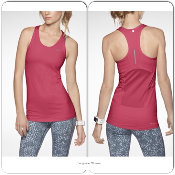 Nike Dresses & Skirts - 💥SALE💥NWT Nike Solid Long Stretch Distance Tank