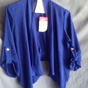 Blue cardigan NWT