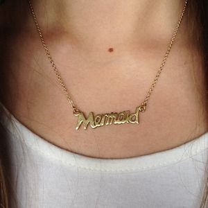 Brandy Melville Mermaid Necklace