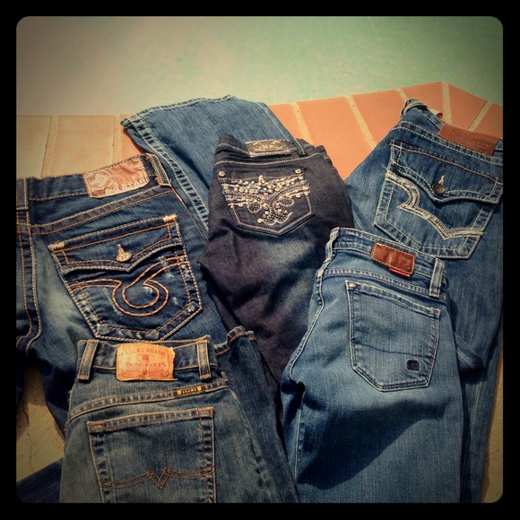 3 Pairs left of Denim Jeans Bundle or Separate!
