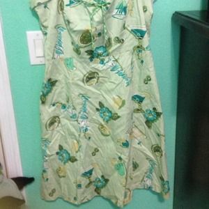 Vintage revival martini dress