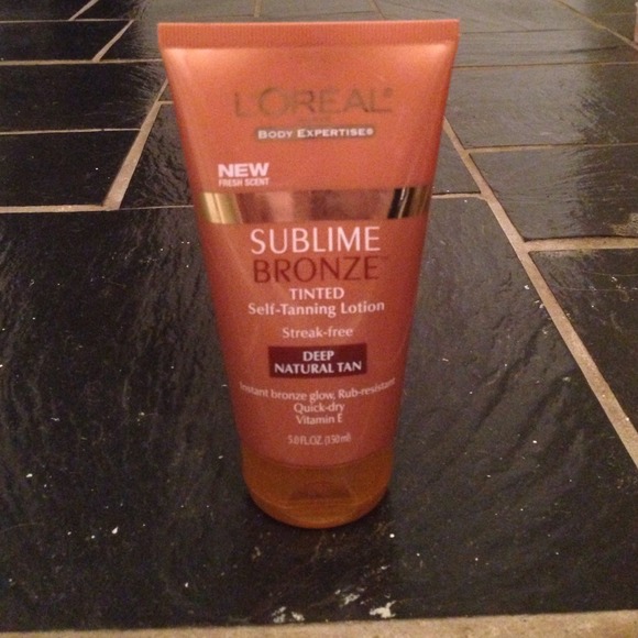 Loreal sublime bronze tanning lotion
