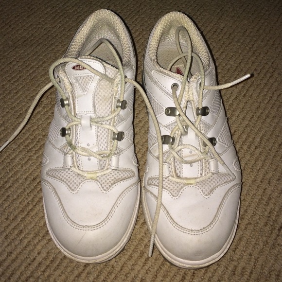 White MBT rocker shoes size 7