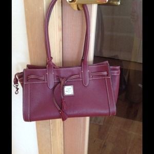 Dooney & Burke tassel bag