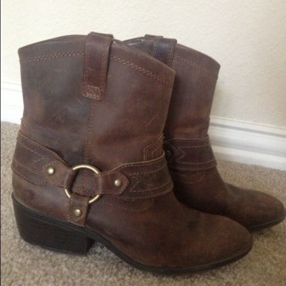 Brown Leather Boots