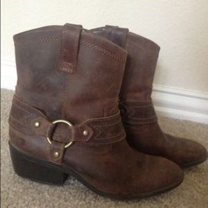 Brown Leather Boots