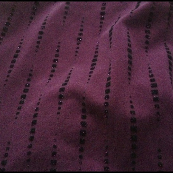 Purple Dressy Halter Top - Picture 2 of 4