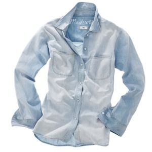 Madewell chambray button down