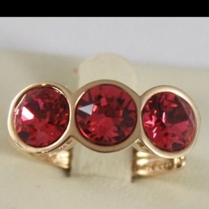 Yellow Bronze Rebecca Trilogy Ring