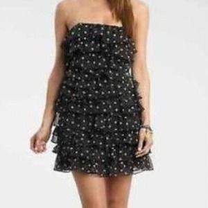 Guess Polka Dot Ruffle Dress