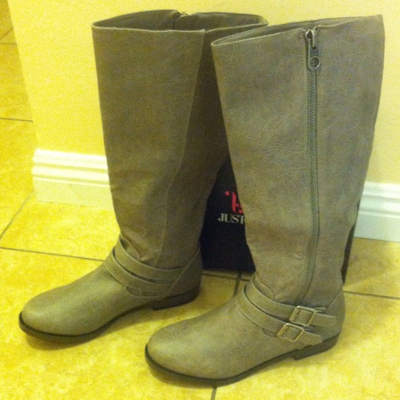 justfab Boots Brand New 16inch calf SOLD