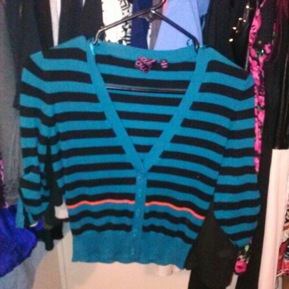 Stripped cardigan