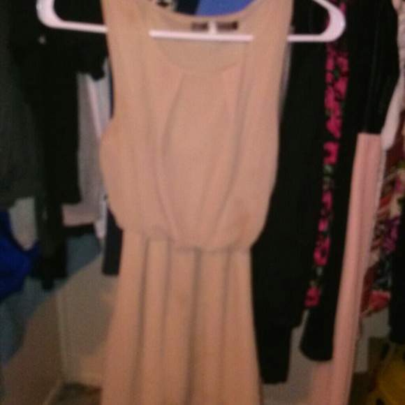 Nude dress