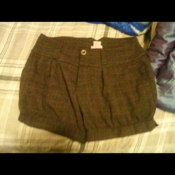 Plaid shorts