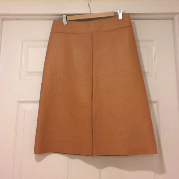 Leather skirt