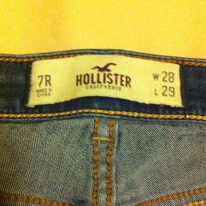 Hollister dark washed jeans