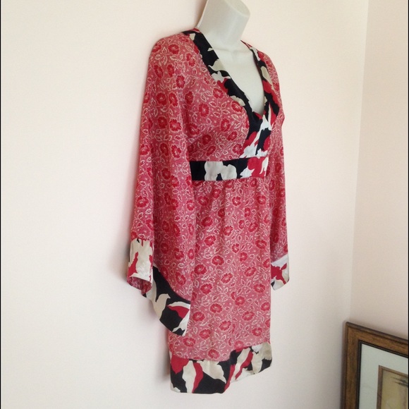 Silk Kimono Dress