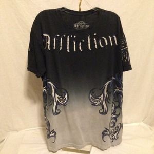 2 PC. Men's Affliction tshirts