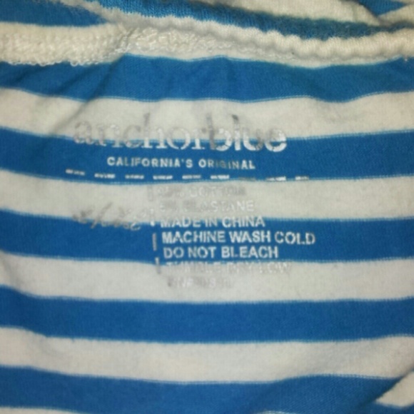 Blue and white stripped Bandeau - Picture 3 of 3