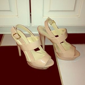 Nude stilettos